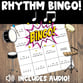 Elementary Music Bingo Quarter Notes Eighth Notes PDF